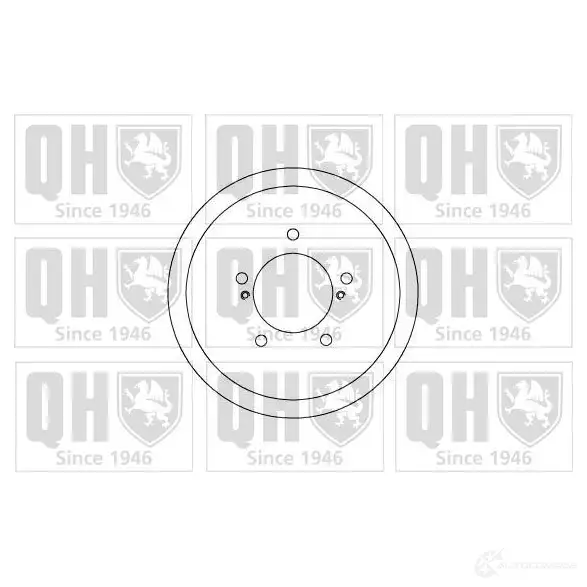 Тормозной барабан QUINTON HAZELL 5016593606784 648039 E EKL6Q bdr365