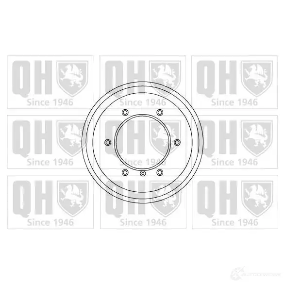 Тормозной барабан QUINTON HAZELL 5016593211858 647920 2OXKQI S bdr128