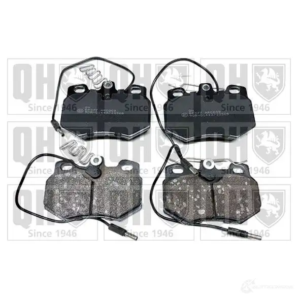 Тормозные колодки, комплект QUINTON HAZELL 21022 bp377 651034 2 0989 изображение 0