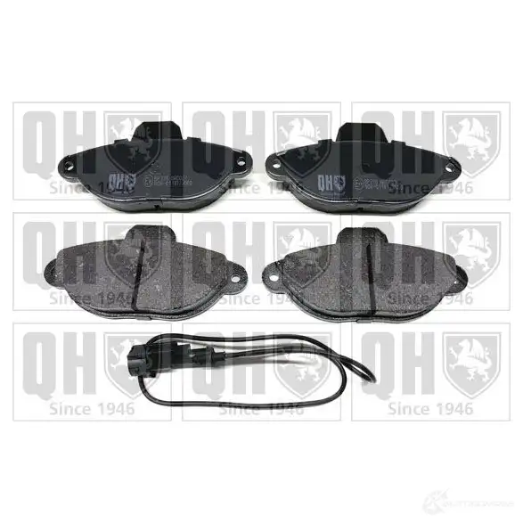 Тормозные колодки, комплект QUINTON HAZELL bp799 2143 6 21437 651346 изображение 0