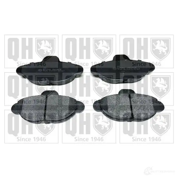 Тормозные колодки, комплект QUINTON HAZELL bp598 651224 213 65 KPC6K