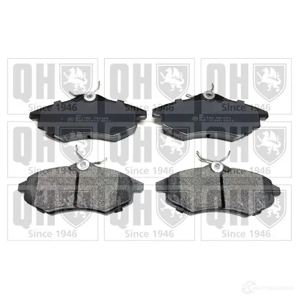 Тормозные колодки, комплект QUINTON HAZELL 23 406 650384 23407 bp1350