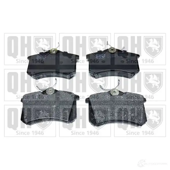 Тормозные колодки, комплект QUINTON HAZELL 2 0960 bp469 651092 20961 изображение 0