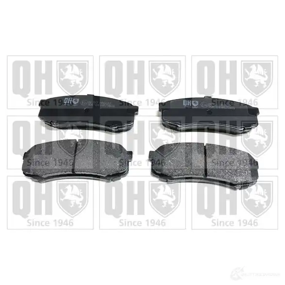 Тормозные колодки, комплект QUINTON HAZELL 651326 219 47 bp757 QBZJCCB изображение 0