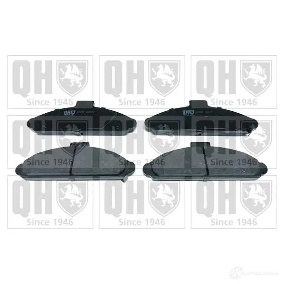 Тормозные колодки, комплект QUINTON HAZELL 651372 215 29 bp837 21530 изображение 0