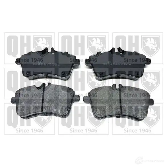 Тормозные колодки, комплект QUINTON HAZELL 23 881 bp1482 K393RAJ 650525