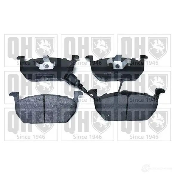 Тормозные колодки, комплект QUINTON HAZELL E 39TLI 650883 bp1841 5050438425338