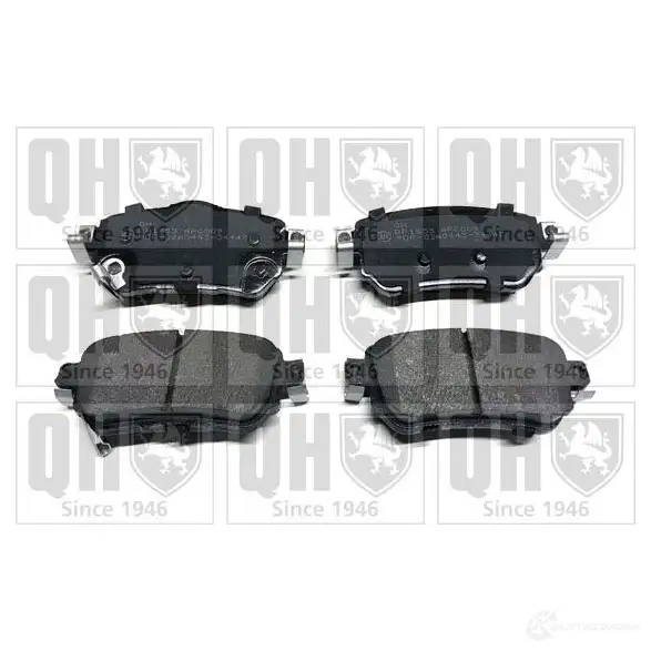 Тормозные колодки, комплект QUINTON HAZELL T 5M6IW bp1855 5050438426779 650897 изображение 0