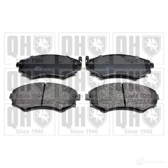 Тормозные колодки, комплект QUINTON HAZELL bp551 2 1526 651179 21725