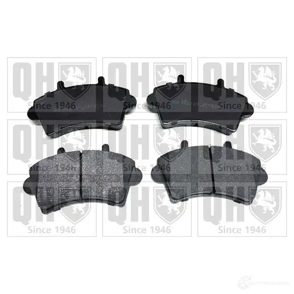 Тормозные колодки, комплект QUINTON HAZELL 650360 bp1325 2 3613 FR0X3G