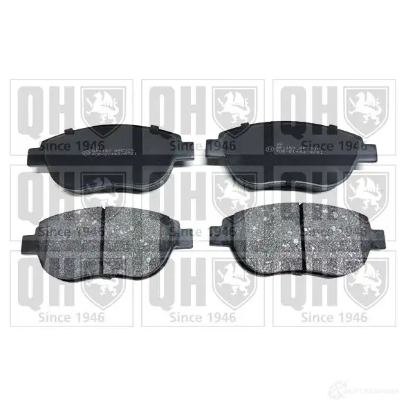 Тормозные колодки, комплект QUINTON HAZELL 8QYH2LZ 650181 bp1150 2360 0