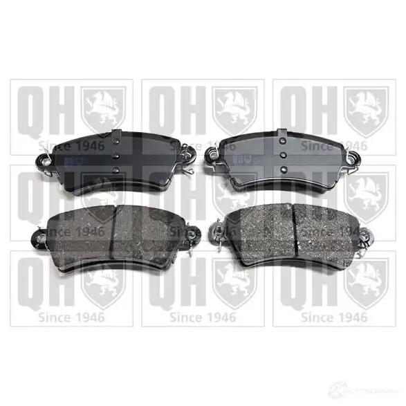 Тормозные колодки, комплект QUINTON HAZELL bp1117 650160 E506VT 2 3396