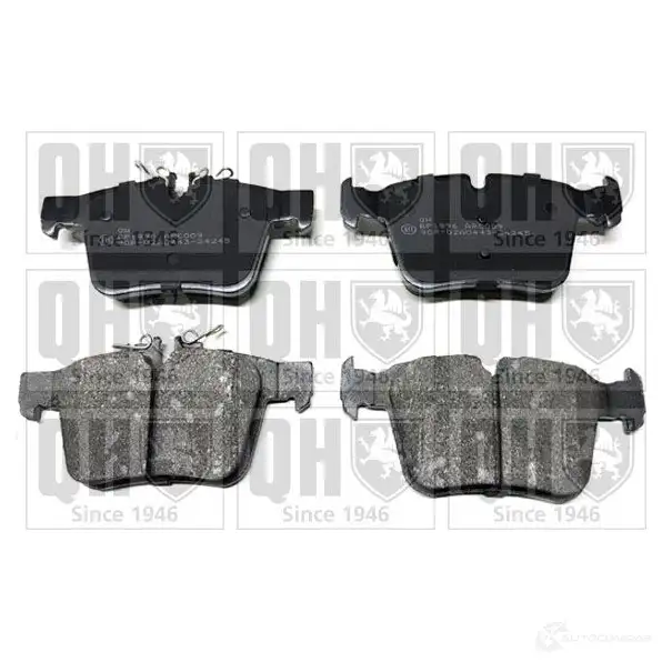 Тормозные колодки, комплект QUINTON HAZELL 1437974432 X OO35F bp1896 изображение 0