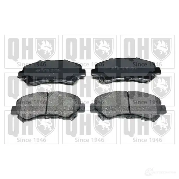 Тормозные колодки, комплект QUINTON HAZELL 650647 bp1596 QMMHWWA 2 4632