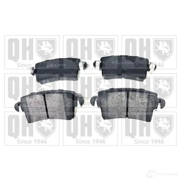Тормозные колодки, комплект QUINTON HAZELL 236 69 bp1326 IZWNH 650361