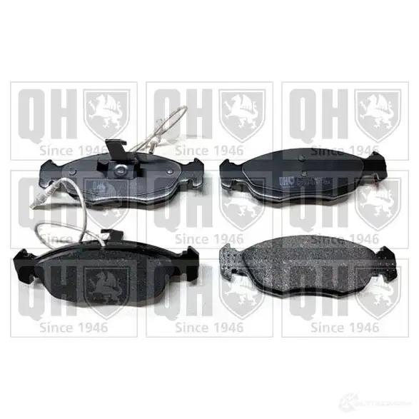 Тормозные колодки, комплект QUINTON HAZELL 651230 2 1430 21432 bp604 изображение 0