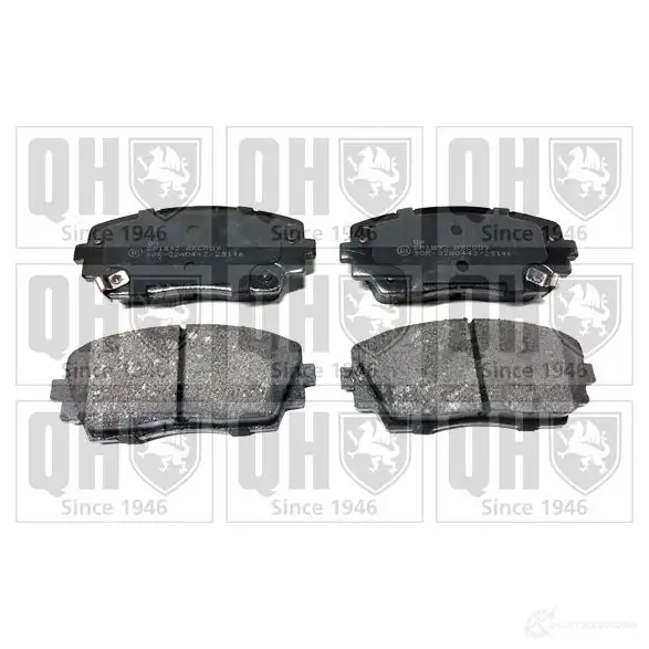 Тормозные колодки, комплект QUINTON HAZELL 1424613942 bp1892 PNW IT 5050438457421