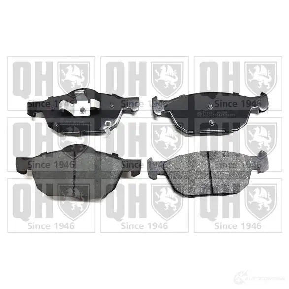 Тормозные колодки, комплект QUINTON HAZELL bp1887 FXS 4I0Q 1424613939 5050438457391