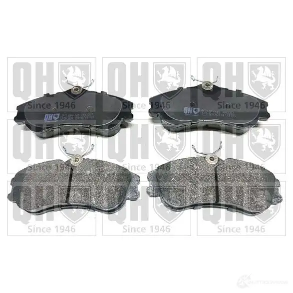 Тормозные колодки, комплект QUINTON HAZELL bp1145 650175 233 46 6H62RL