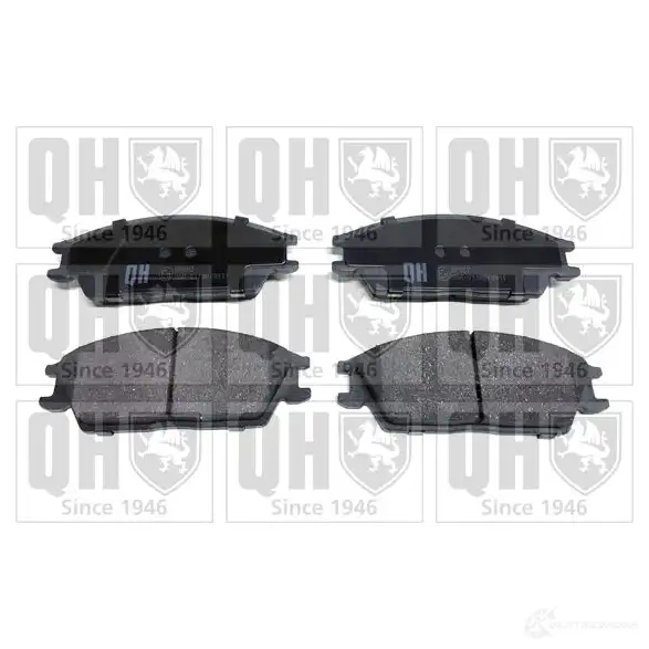 Тормозные колодки, комплект QUINTON HAZELL 651180 bp552 210 12 21773 изображение 0