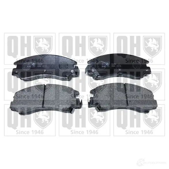 Тормозные колодки, комплект QUINTON HAZELL 651067 bp438 20 112 20113