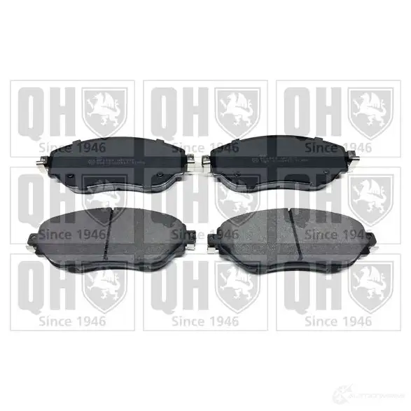 Тормозные колодки, комплект QUINTON HAZELL 650911 5050438432206 BRT5S CF bp1868 изображение 0