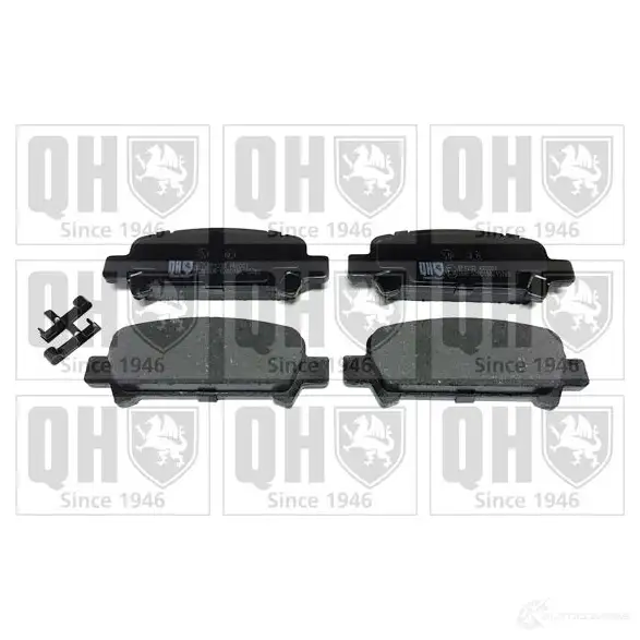 Тормозные колодки, комплект QUINTON HAZELL 650265 235 72 23573 bp1233