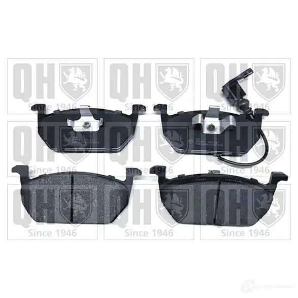 Тормозные колодки, комплект QUINTON HAZELL bp1200 230 91 19OXC 650232