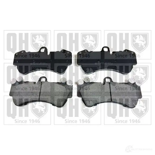 Тормозные колодки, комплект QUINTON HAZELL 650512 20XZAVZ 2 3692 bp1470