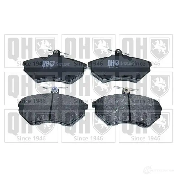 Тормозные колодки, комплект QUINTON HAZELL bp606 Z7MCEB1 2016 8 651232 изображение 0