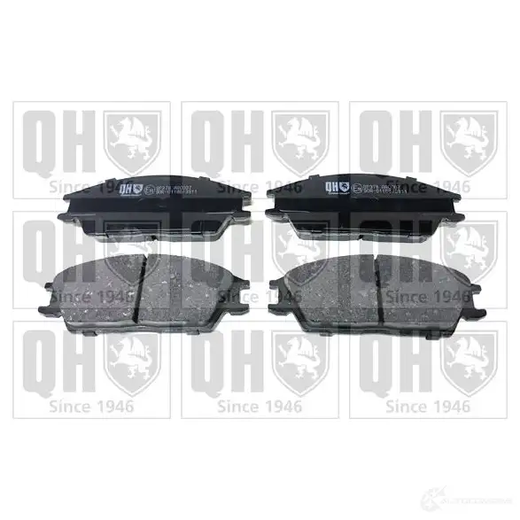 Тормозные колодки, комплект QUINTON HAZELL 651035 21773 bp378 2101 2 изображение 0