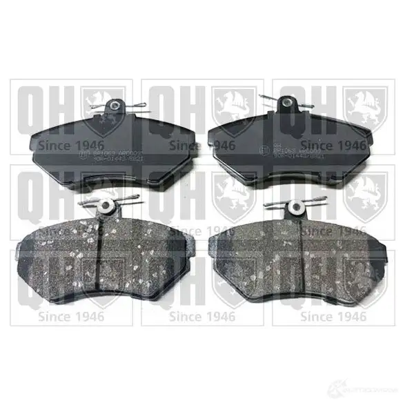 Тормозные колодки, комплект QUINTON HAZELL 650118 2194 5 bp1063 V4ZQCFO изображение 0