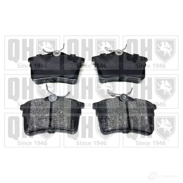Тормозные колодки, комплект QUINTON HAZELL 24 765 650690 bp1635 XUG56X9
