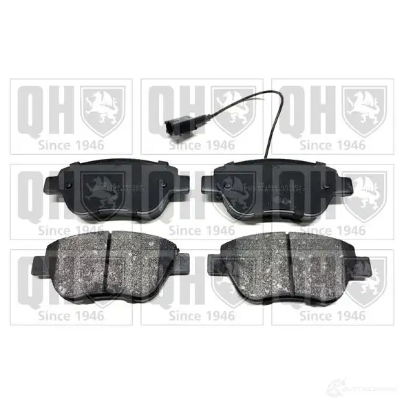 Тормозные колодки, комплект QUINTON HAZELL bp1315 650350 23 705 23706 изображение 0