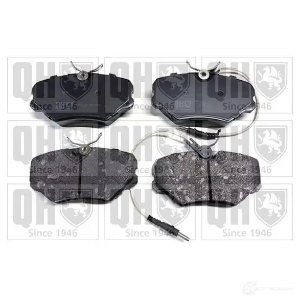 Тормозные колодки, комплект QUINTON HAZELL 651432 21444 bp909 21 443 изображение 0