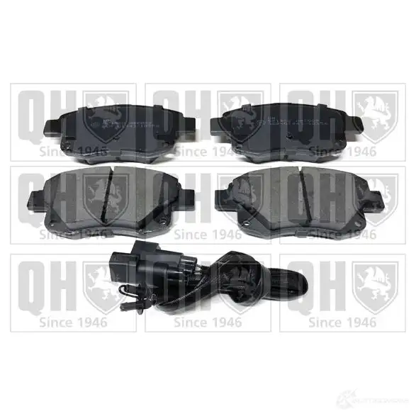 Тормозные колодки, комплект QUINTON HAZELL bp1530 650577 2 4486 GFG96D