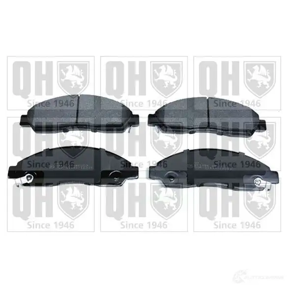 Тормозные колодки, комплект QUINTON HAZELL 650898 5050438427806 B7I8 KM bp1856 изображение 0