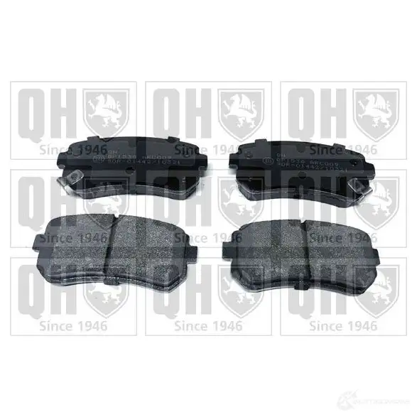 Тормозные колодки, комплект QUINTON HAZELL 2432 0 bp1538 650585 5T3LSK