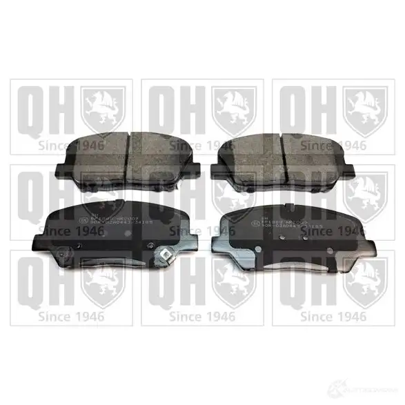 Тормозные колодки, комплект QUINTON HAZELL 1424613933 5050438440249 bp1881 0PMW E