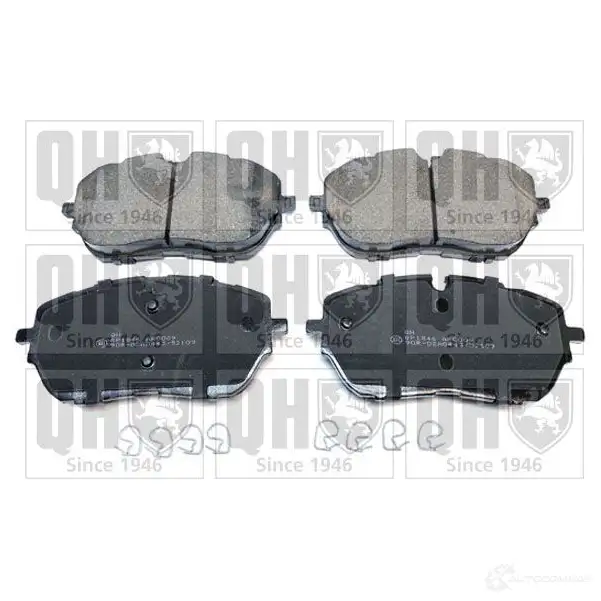 Тормозные колодки, комплект QUINTON HAZELL R 6ZO2G bp1846 5050438433050 650888
