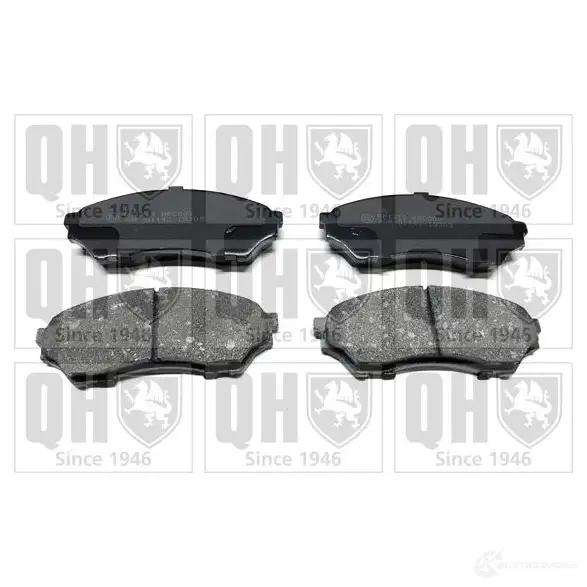 Тормозные колодки, комплект QUINTON HAZELL 234 87 8TNQEU 650245 bp1212 изображение 0
