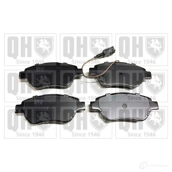 Тормозные колодки, комплект QUINTON HAZELL 650628 bp1578 23707 237 06