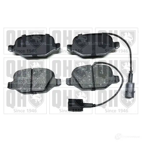 Тормозные колодки, комплект QUINTON HAZELL V JH5I5 bp1903 1437975019