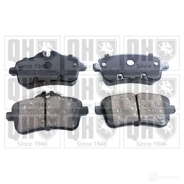 Тормозные колодки, комплект QUINTON HAZELL bp1927 1437974214 A8SJ U