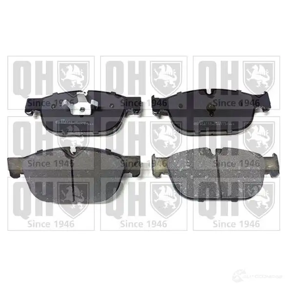 Тормозные колодки, комплект QUINTON HAZELL SBD 52F 650852 bp1810 5050438307214