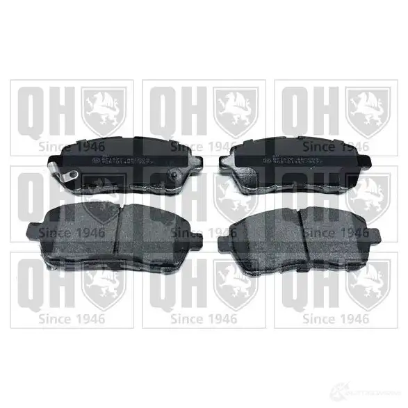 Тормозные колодки, комплект QUINTON HAZELL 650734 bp1677 24676 2467 5