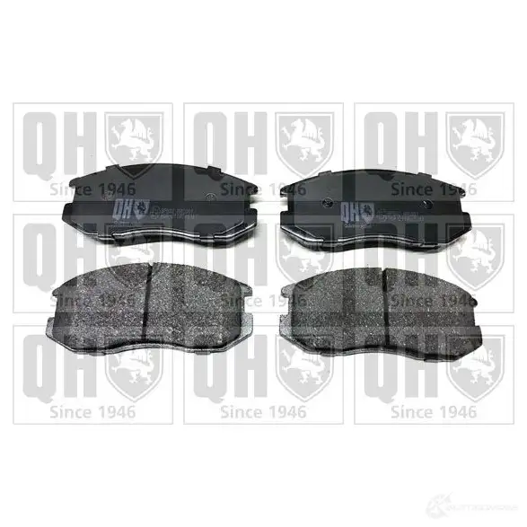 Тормозные колодки, комплект QUINTON HAZELL bp602 21 650 651228 7482-D602