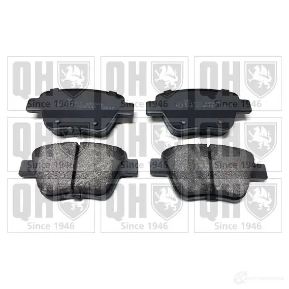 Тормозные колодки, комплект QUINTON HAZELL 650790 bp1732 FIE7JQ 245 63