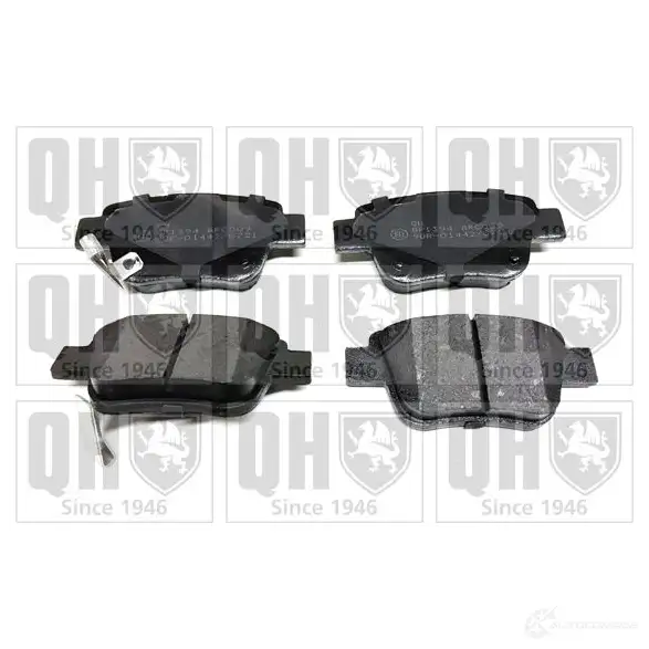 Тормозные колодки, комплект QUINTON HAZELL bp1394 650431 23621 2362 0