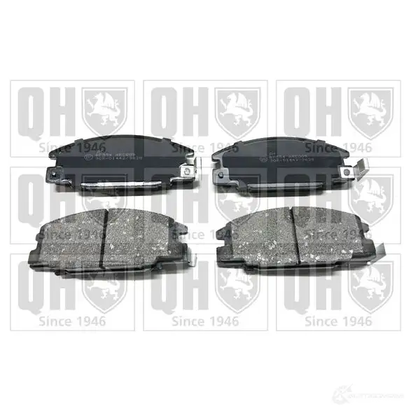 Тормозные колодки, комплект QUINTON HAZELL bp554 651182 21543 214 67